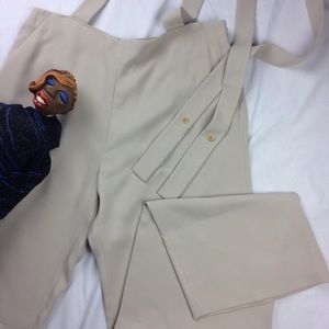 Vintage Giorgio Armani Pants with Suspenders